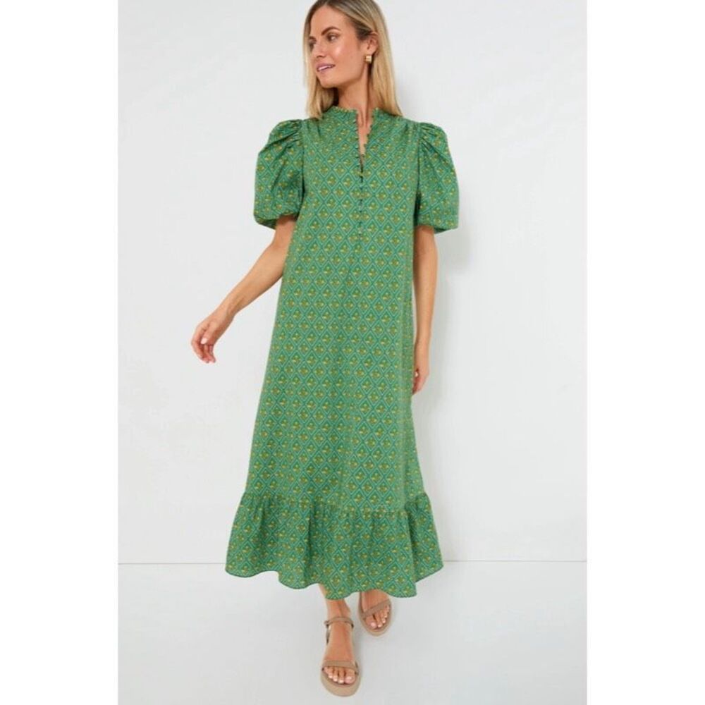 Tuckernuck Green Midi Dress